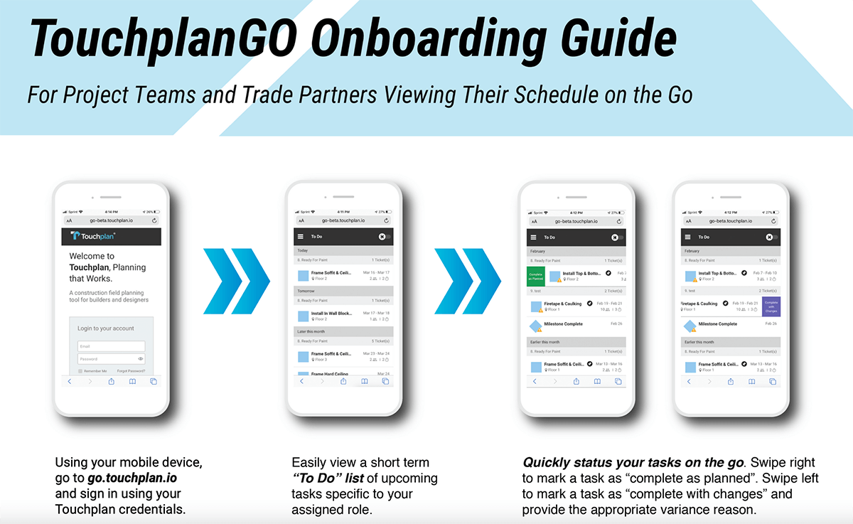 New feature alert: Update Touchplan on the GO