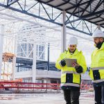 men on construction site