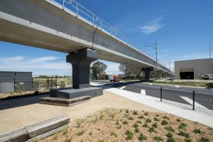 New rail bridge at Abbotts Road | Dandenog South
