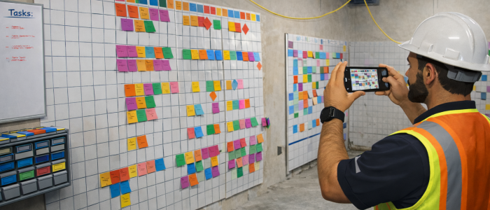 AI BoardScan Image_Man Taking Picture of PLanning board (1)